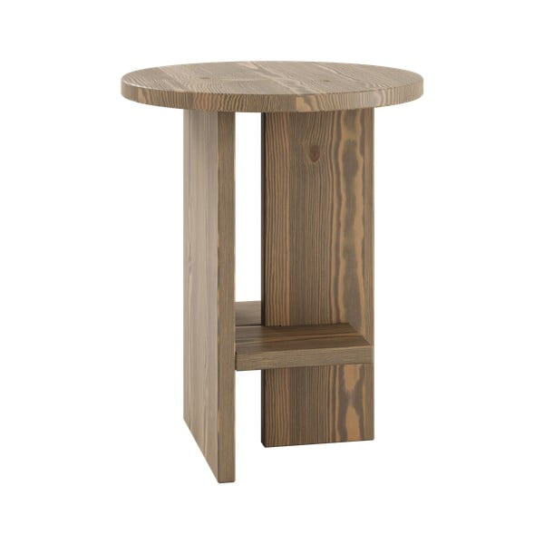 Smeđi okrugli stolić za kavu Rondure - Karup Design