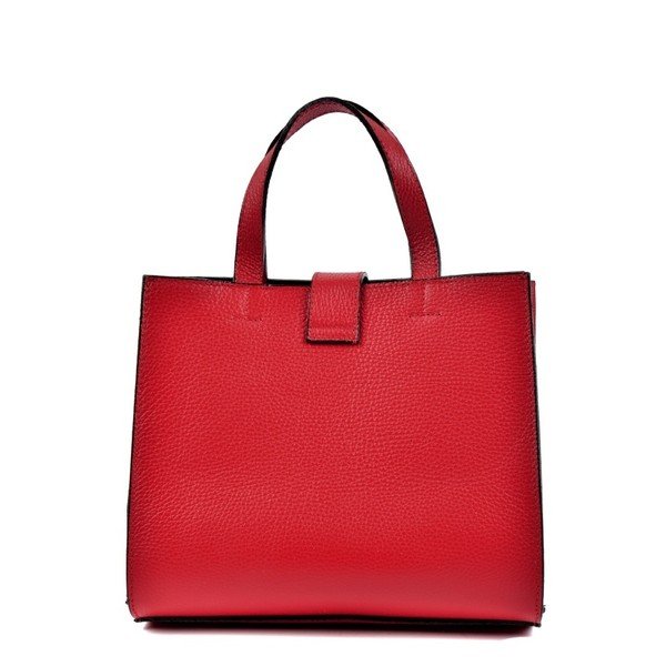 Luisa Vannini Rosso crvena kožna torbica-image-4