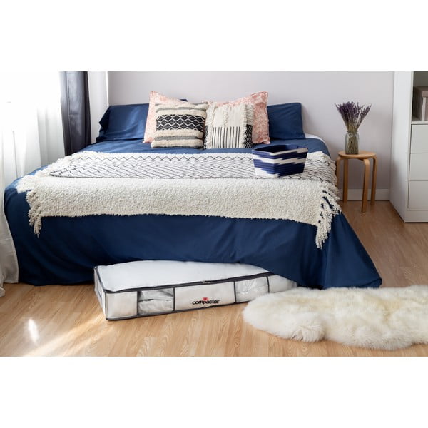 Vakuumska tekstilna/plastična kutija za ispod kreveta 105x45x15,5 cm Life – Compactor-image-1