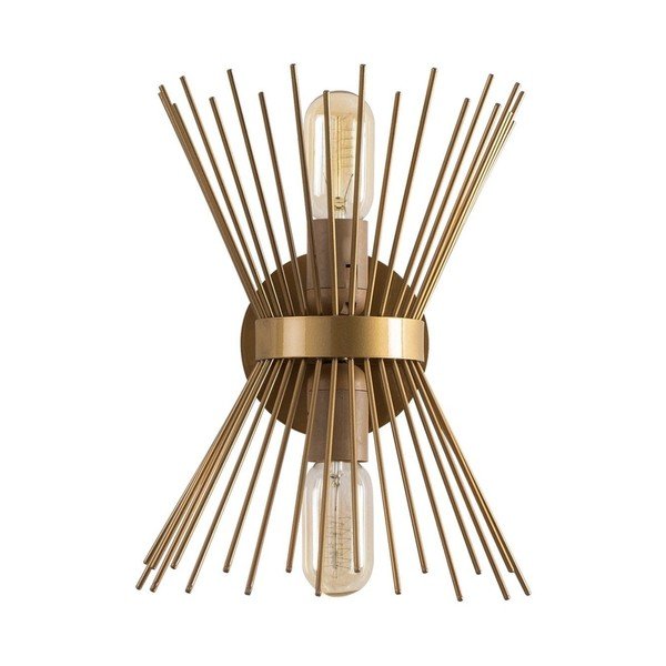 Zidna lampa u zlatnoj boji Kirpi – Opviq lights