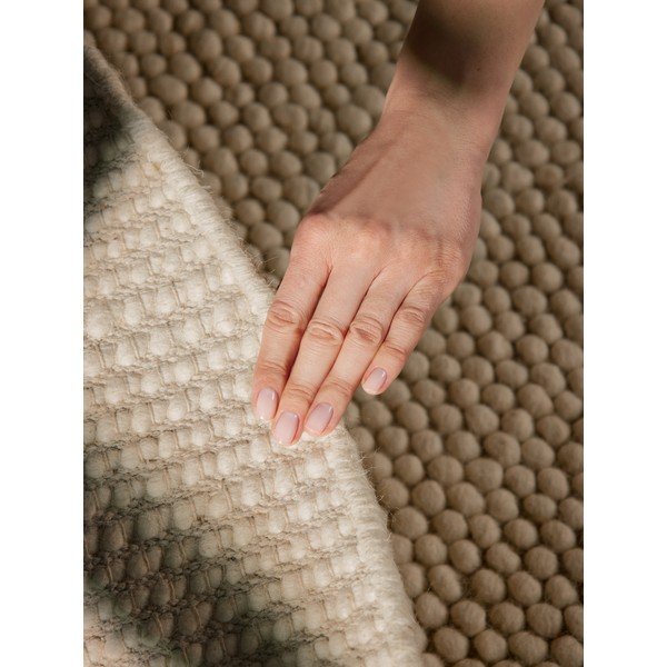 Ručno rađen vunen okrugao tepih u prirodnoj boji ø 200 cm Richmond Diana – Ted Baker-image-4