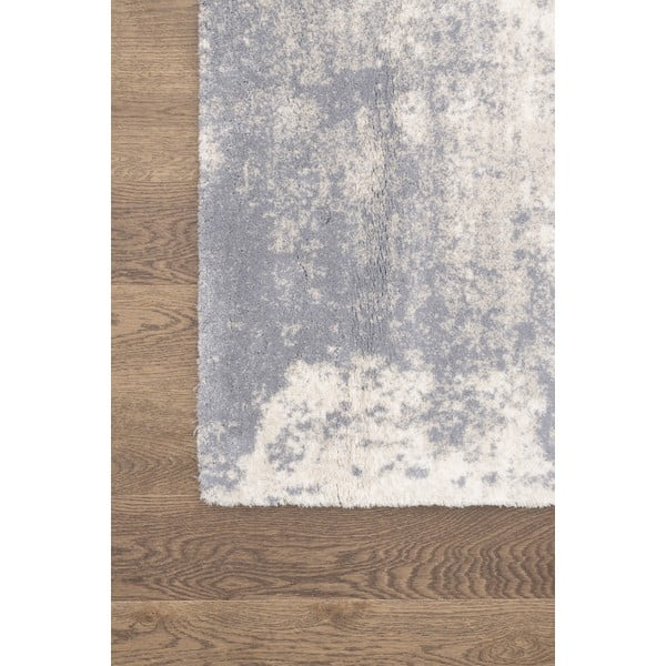 Sivo-krem vuneni tepih 160x240 cm Bran – Agnella-image-3