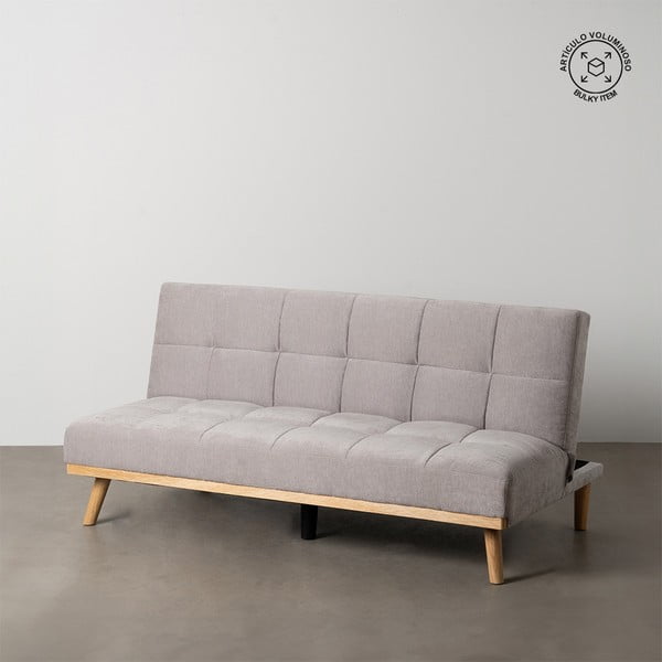 Svijetlo siva sklopiva sofa od šenila 178 cm – Ixia-image-1