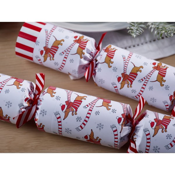 Božićni praskavci u setu 6 kom Racing Sausage Dog – Robin Reed-image-2