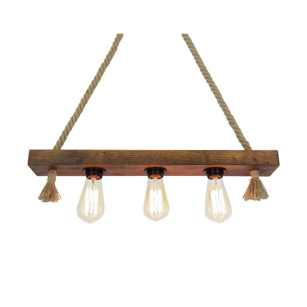 Drvena stropna viseća svjetiljka Kutuk-image-2