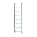 Metalna polica s više razina u srebrnoj boji 46 cm Cubic – Spinder Design