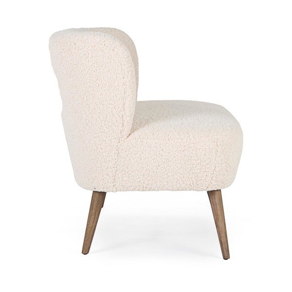 Krem sofa od umjetnog krzna 115 cm Cortina – Bizzotto-image-3