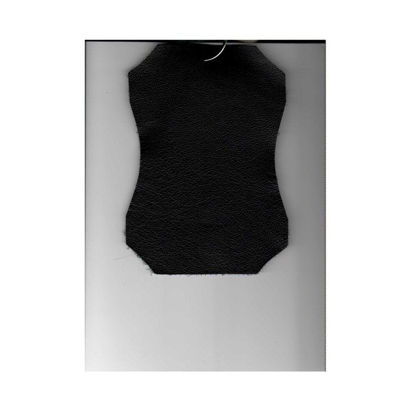 Crni kožni kutni kauč na razvlačenje Windsor &amp; Co. Sofe Omnikron, lijevi kut-image-1