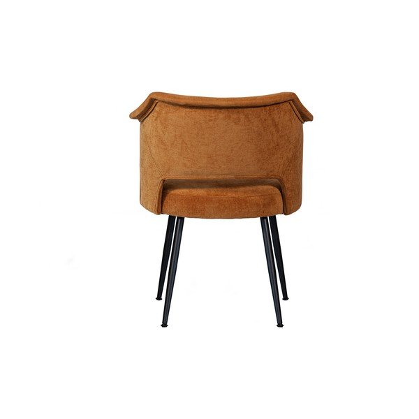 Oker žute baršunaste blagovaonske stolice u setu 2 kom Sits – Basiclabel -image-3