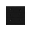 Crna komoda Tvilum May, 72 x 68 cm