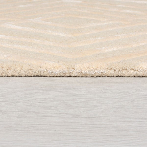 Bež vuneni tepih Flair Rugs Diamonds, 160 x 230 cm-image-3