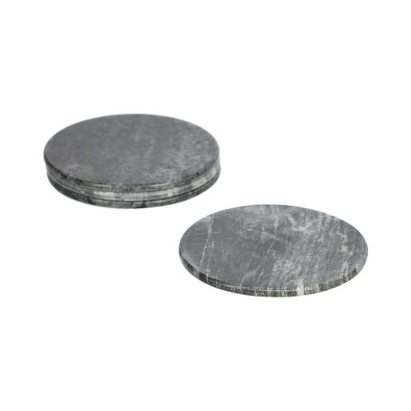 Sivi mramorni podmetači za čaše u setu 4 kom Tresa – Kave Home