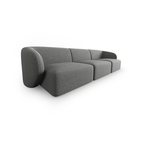 Siva sofa od šenila 266 cm Paolo – Milo Casa-image-2