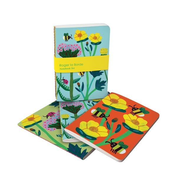 A6 bilježnice 64 str. 3 kom Honey – Roger la Borde-image-1