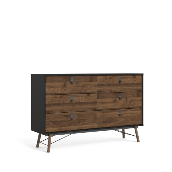 Tamnosmeđa komoda Tvilum Ry, 150 x 95 cm-image-2