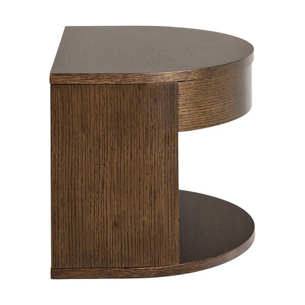 Noćni ormarić u dekoru hrasta u tamnoj prirodnoj boji Paron – Actona-image-4