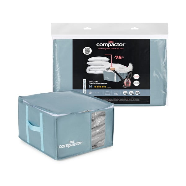 Vakuumska plastična kutija za pohranu odjeće 42x40x25 cm Blue Edition – Compactor-image-4