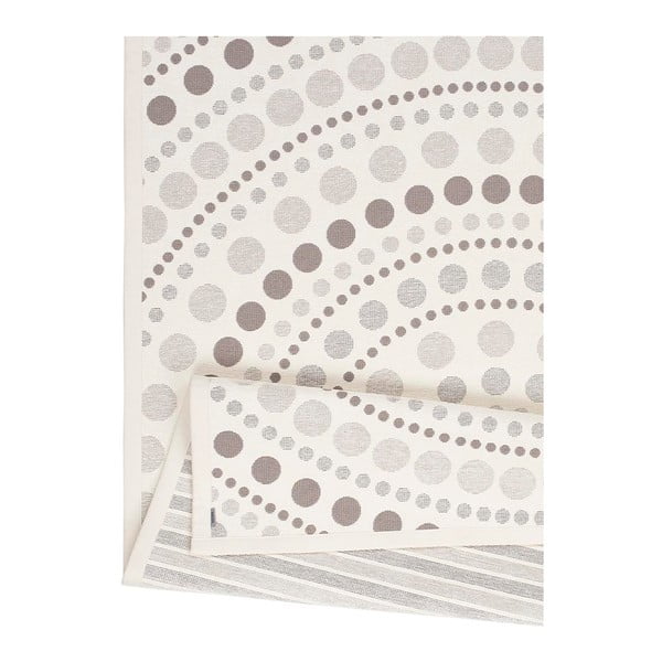 Bijelo-sivi dvostrani tepih Narma Oola, 70 x 140 cm-image-4