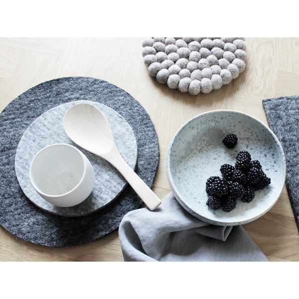 Antracit filcani vuneni podmetač Wooldot Felt Coaster, ⌀ 30 cm-image-2