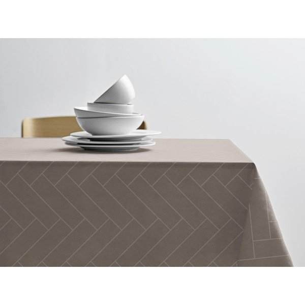 Stolnjak od damasta 140x320 cm Tiles Damask – Södahl