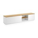 Bijela TV komoda 200x44 cm Abilen – Kave Home