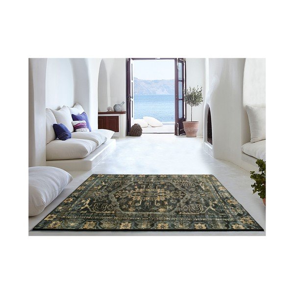 Crni tepih prikladan za eksterijer Universal Lara Black, 120 x 170 cm-image-1