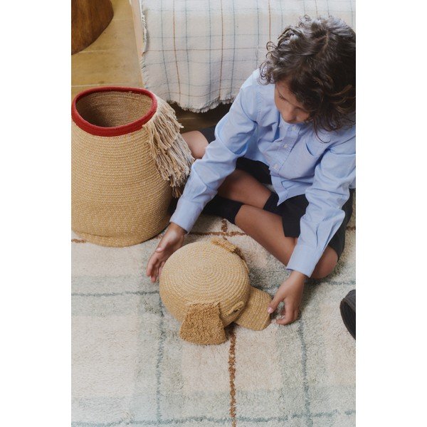 Bež tekstilna dječja kutija za pohranu 40x30x55 cm Luna – Lorena Canals-image-3