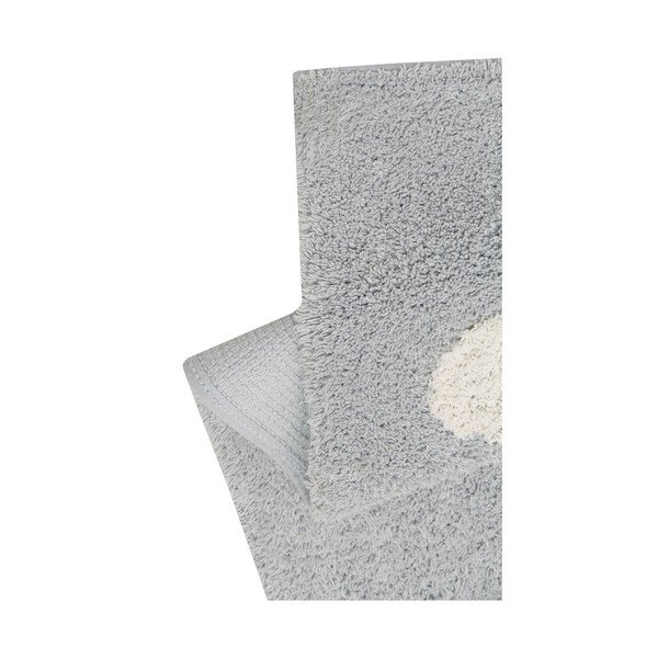 Sivi periv/ručno rađen dječji tepih od mješavine pamuka 120x160 cm Clouds Grey – Lorena Canals-image-4