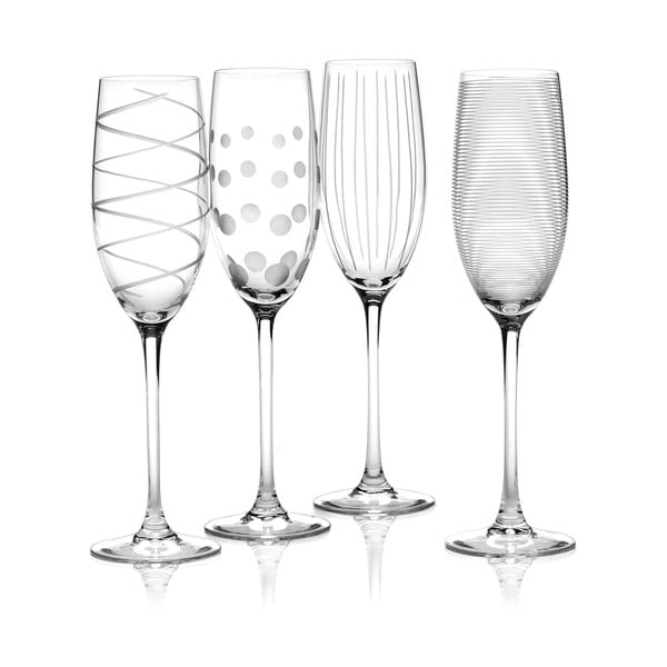 Set od 4 čaše za šampanjac Mikasa, 250 ml