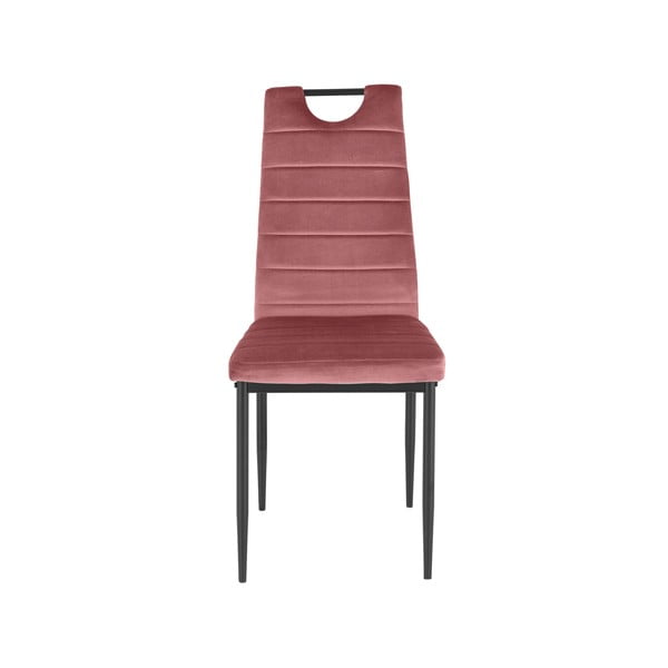 Tamno ružičaste baršunaste blagovaonske stolice u setu 2 kom Mandy – Støraa-image-1