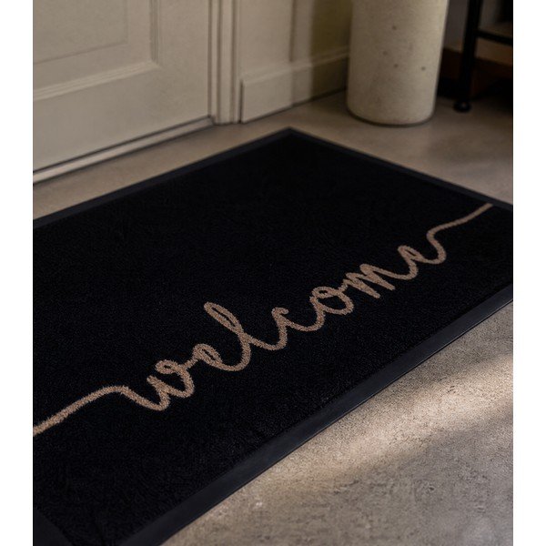 Crni otirač Hanse Home Cozy Welcome, 45 x 75 cm-image-3
