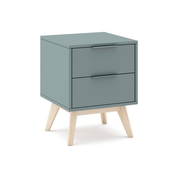 Noćni ormarić prljavo zeleni Pisco – Marckeric-image-4