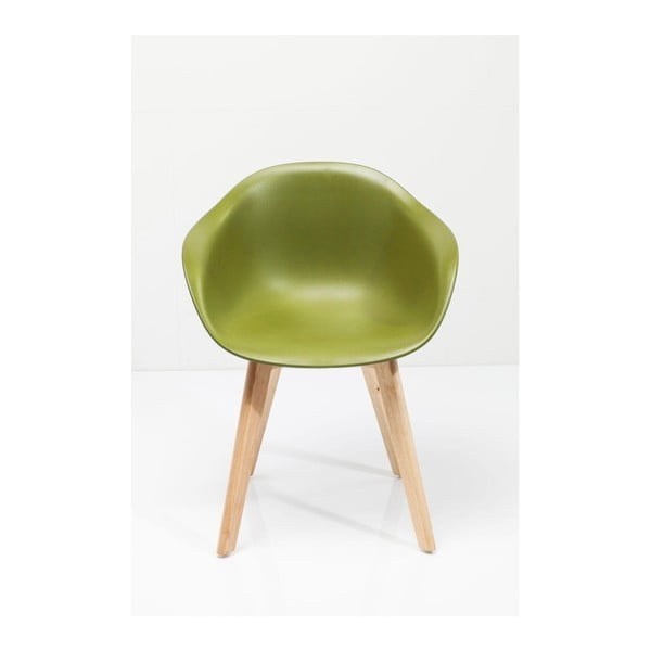 Set od 4 zelene Kare Design Forum stolice