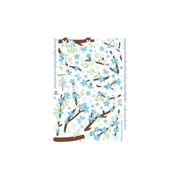 Naljepnica Fanastick Blue Leaves Tree-image-2