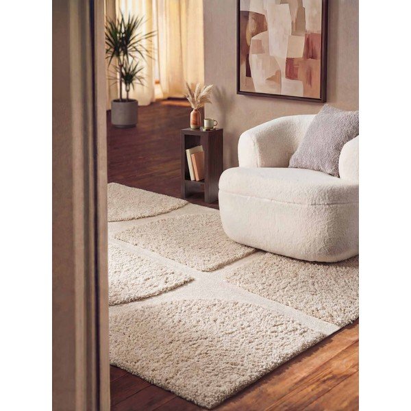 Krem ručno rađen tepih 80x150 cm Lambeth Jasper – Ted Baker-image-1