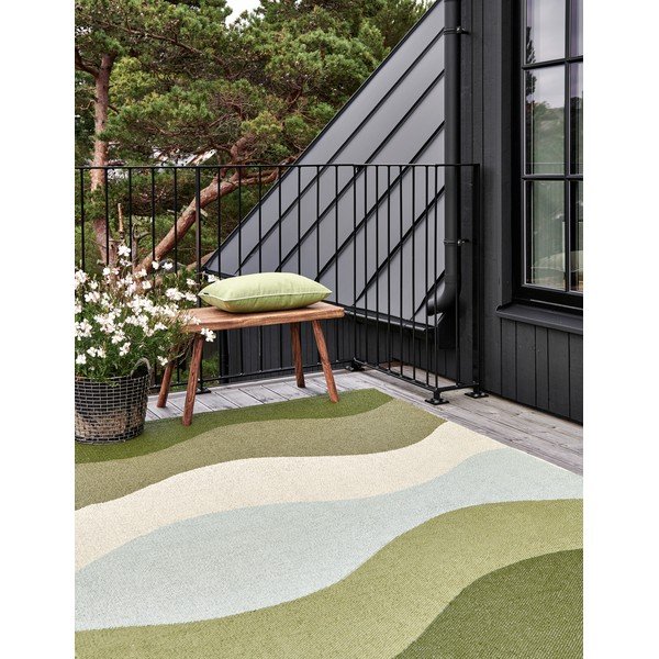 Vanjski jastuk 38x58 cm Sunny Olive – Pappelina-image-1