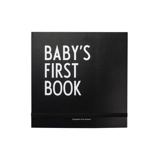 Crna radosnica za bebe Design Letters Baby's First Book