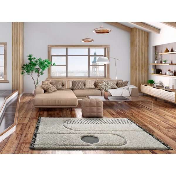 Bež tepih Univerzal Horizon Line, 128 x 190 cm-image-2