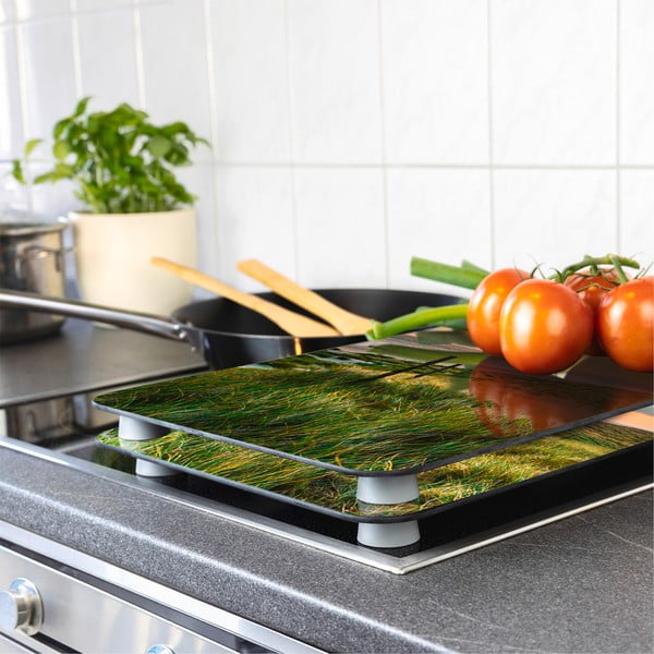 Poklopci za štednjak od kaljenog stakla u setu od 2 komada 52x30 cm Lighthouse - Maximex-image-1