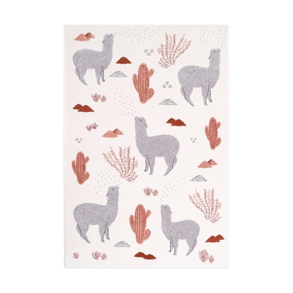 Krem dječji tepih 120x170 cm Andina by Mon Petit Art – Nattiot