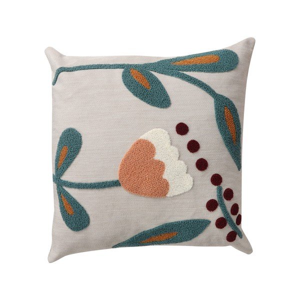 Laneni ukrasni jastuk 43x43 cm Fresya – Mioli Decor