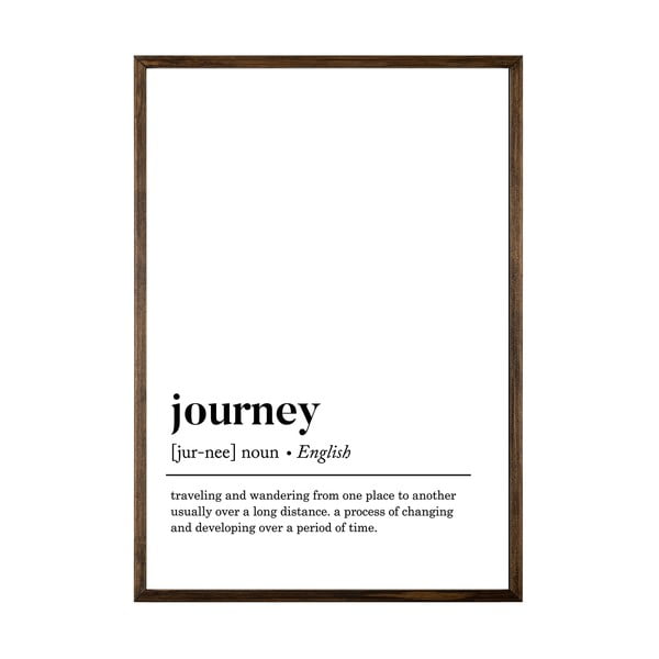 Plakat 50x70 cm Journey - Wallity