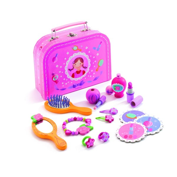 Dječja aktovka s drvenim dodacima za male dame Djeco-image-1