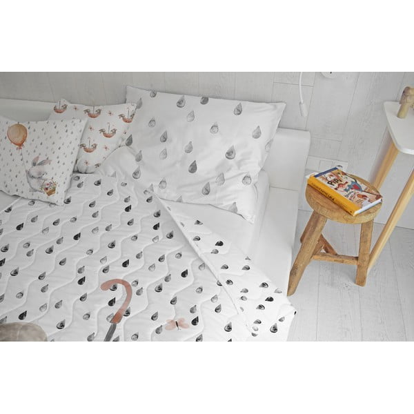 Prošiveni set deke i jastučnice od pamučnog satena 140x200 cm – Butter Kings-image-1