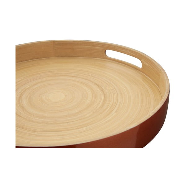 Poslužavnik od bambusa u brončanoj boji Premier Housewares ⌀ 35 cm-image-2