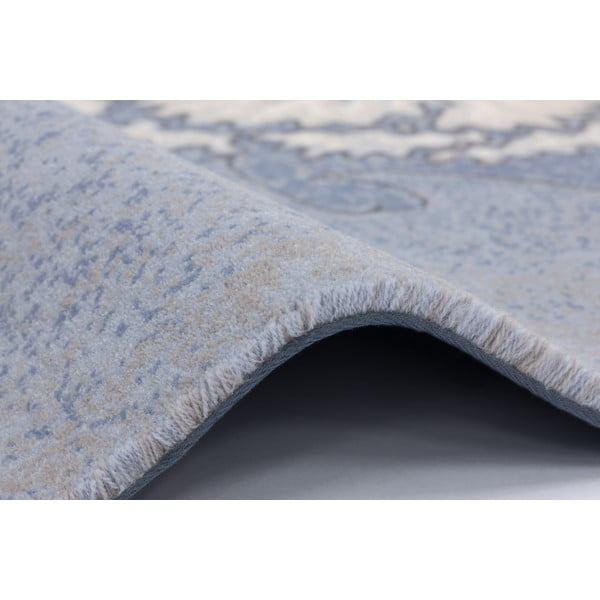 Plavi vuneni tepih 130x190 cm Mawson – Agnella-image-1