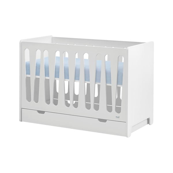 Bijeli dječji krevetić Pinio Moon, 60 x 120 cm-image-2