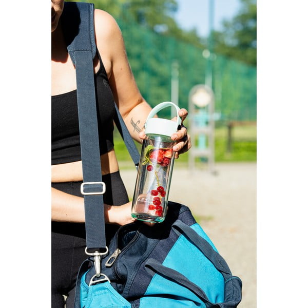 Mentol zelena staklena boca za vodu 350 ml Fuori – Vialli Design-image-2