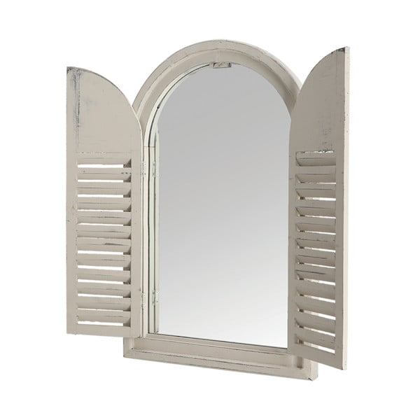 Vanjsko ogledalo s okvirom od masivnog drveta 37x59 cm – Esschert Design-image-2