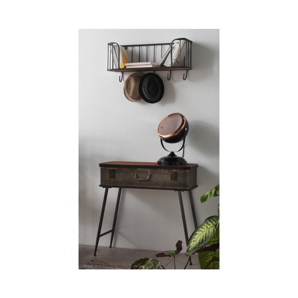 Crna stolna lampa s detaljima u bakrenoj boji Geese Mic-image-2